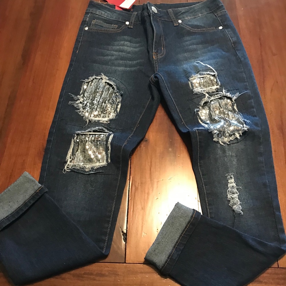 Boutique T&Y Fashion Juniors Skinny Jeans NWT